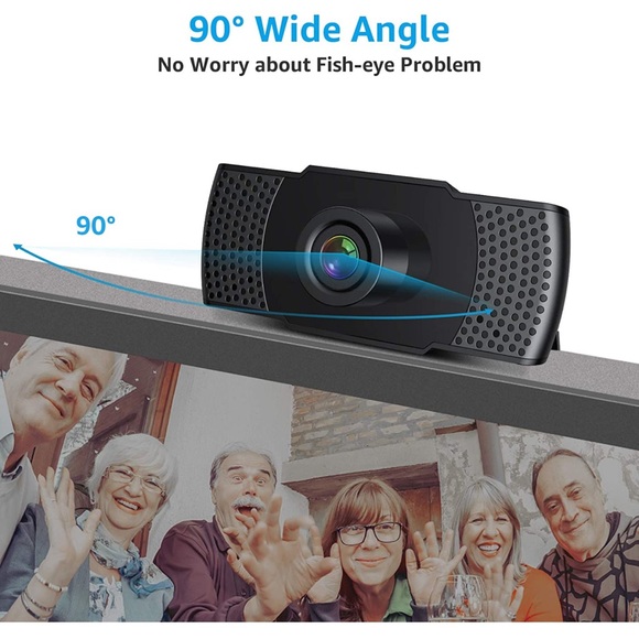 Webcam HD 1080p with Microphone - Picture 4 of 10